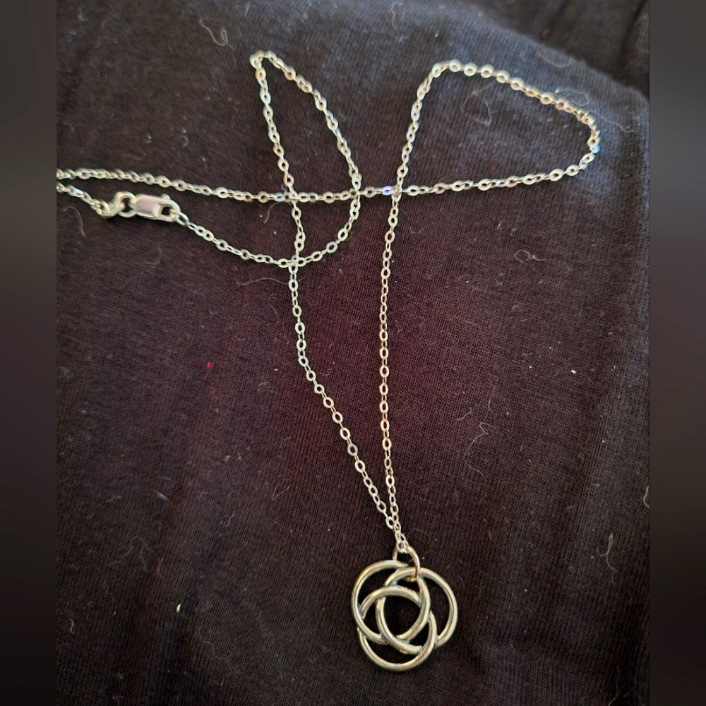 Elegant Silver Necklace